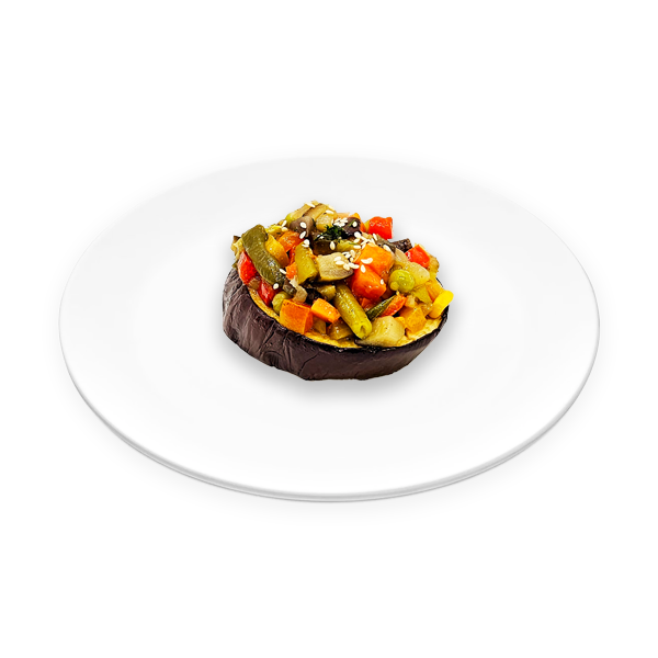 Баклажаны фаршированные овощами (постные) кг